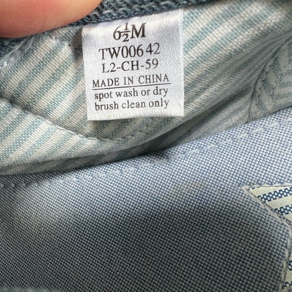 TOMMY HILFIGER VELCRO DENIM MARY JANES WOMENS 6.5 - Picture 7 of 7